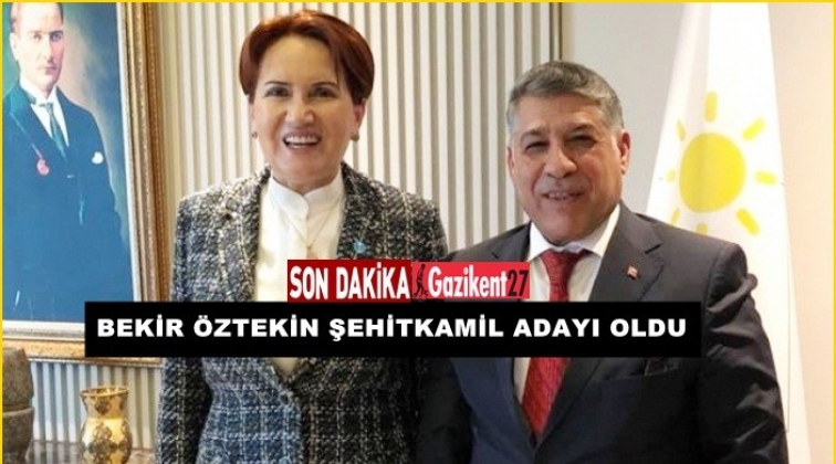 İyi Parti Şehitkamil adayı Öztekin oldu