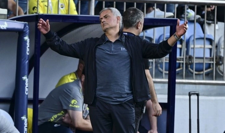 Jose Mourinho'dan maç sonu flaş sözler: Fenerbahçe'de beğenmediği durumu açıkladı!