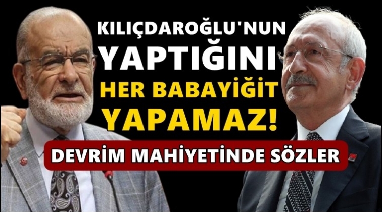 Kılıçdaroğlu'nun yaptığını her babayiğit yapamaz!