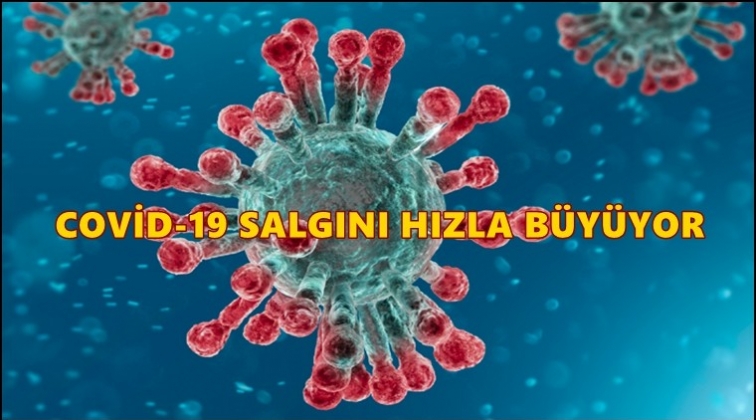 Korona virüsü salgını hızla büyüyor