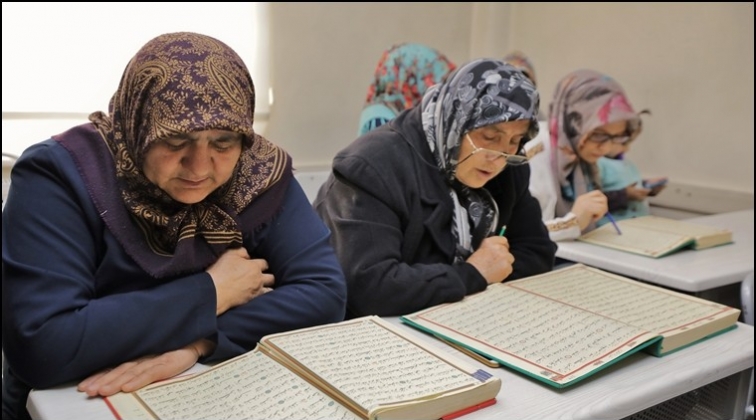 Kuran-ı Kerim kursuna yoğun ilgi