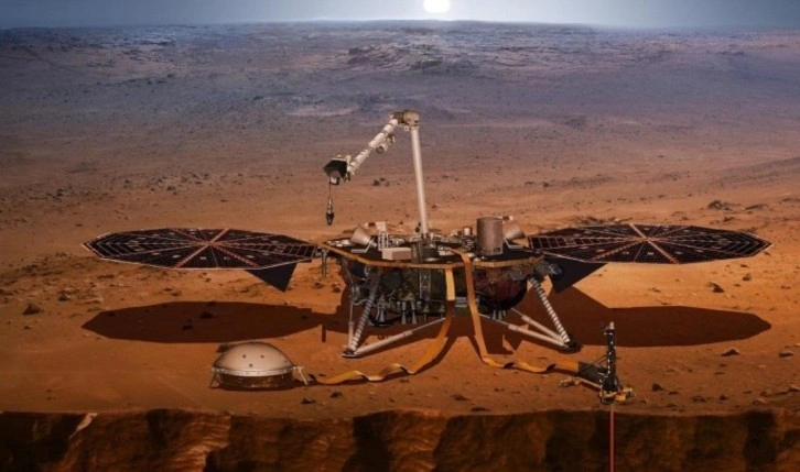 Mars'ın kayalıklarının derinliklerinde sıvı su rezervuarı bulundu