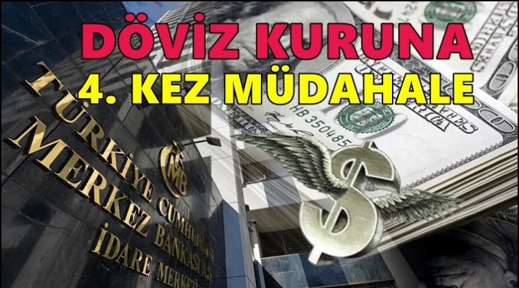 Merkez Bankası'ndan dövize 4. müdahale...