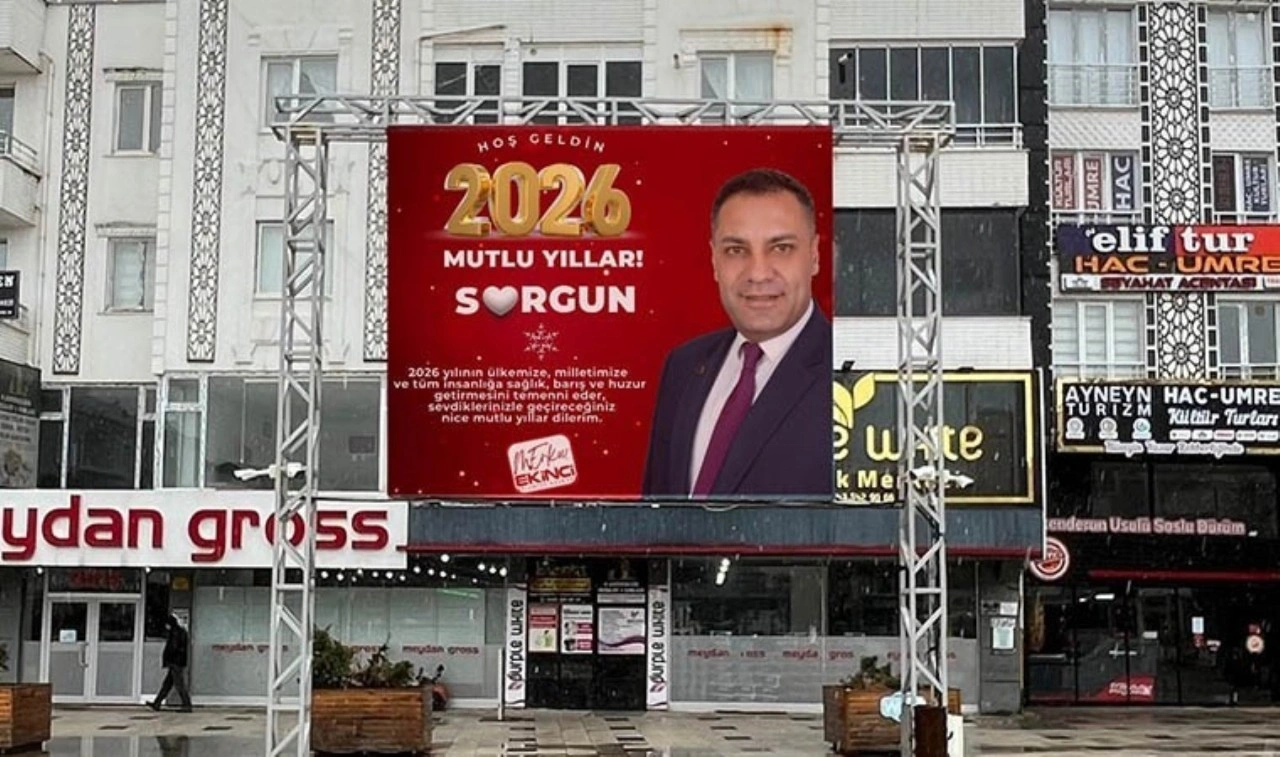 MHP'li Sorgun Belediyesi 2026'yı kutluyor