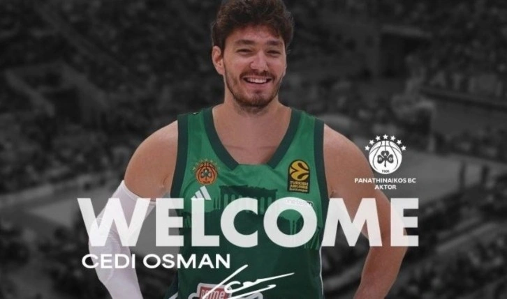 Milli yıldız Cedi Osman, Panathinaikos'a transfer oldu