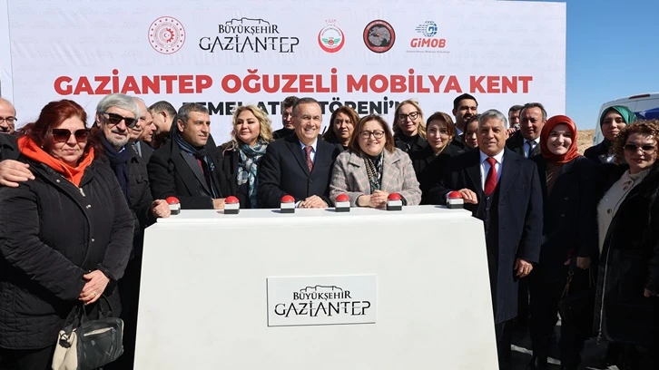 Mobilya Kent projesinin temeli atıldı