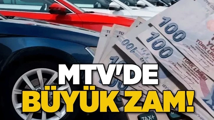 Motorlu Taşıtlar Vergisi'ne büyük zam!