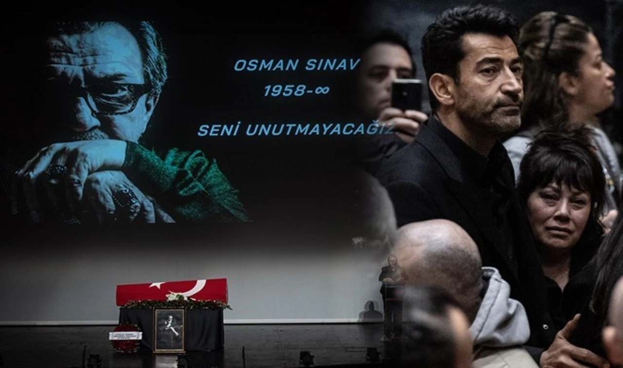 Osman Sınav'a AKM'de veda: Kenan İmirzalıoğlu gözyaşlarını tutamadı