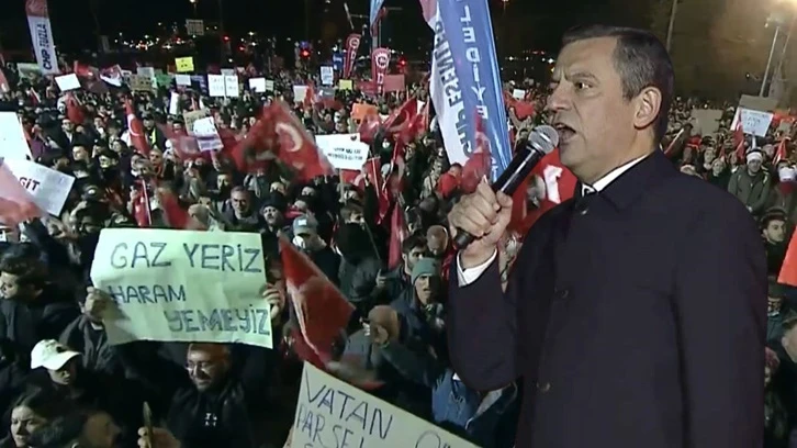 Özgür Özel: Bu miting değil, bu faşizme karşı meydan okuma eylemidir!