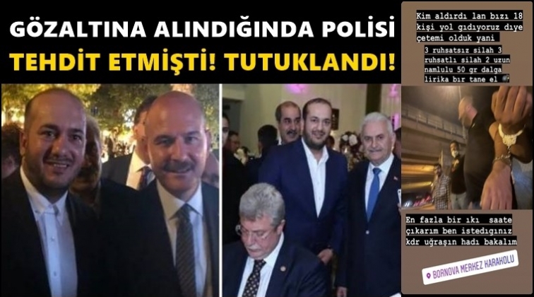 Polisi tehdit eden Sadık Yıldırım tutuklandı!