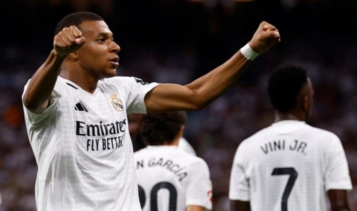 Real Madrid Kylian Mbappe ile güldü: La Liga'da siftah yaptı!