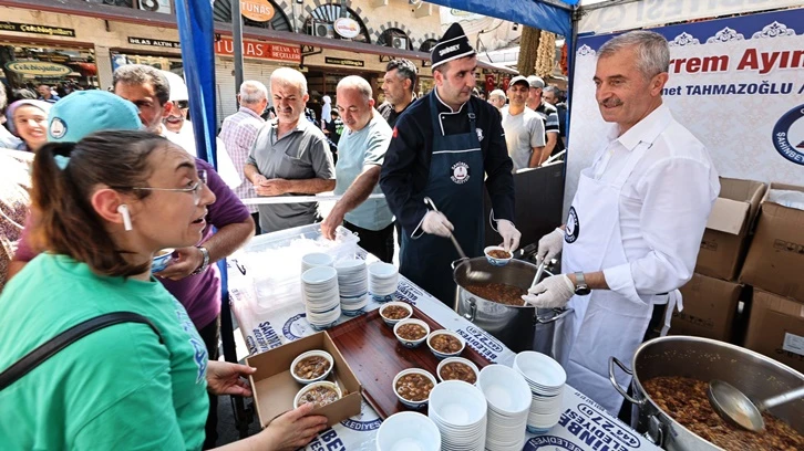 Şahinbey aşure geleneğini sürdürüyor