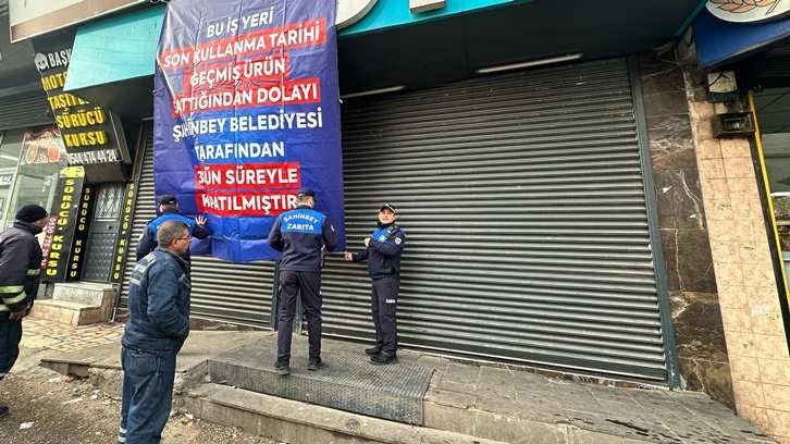 Şahinbey Belediyesi, zincir marketin iki şubesini kapattı