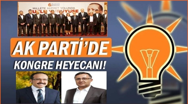 Şahinbey ve Şehitkamil'de kongre heyecanı