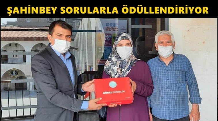 Şahinbey'den doğru cevap verenlere hediye