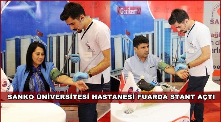 SANKO Üniversitesi fuarda stand açtı