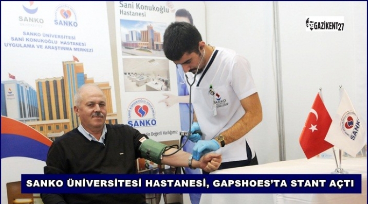 SANKO Üniversitesi GAPSHOES'da stant açtı