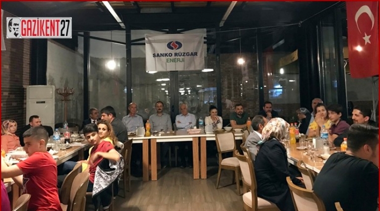 Sanko'dan Tepekışla Barajı çalışanlarına iftar