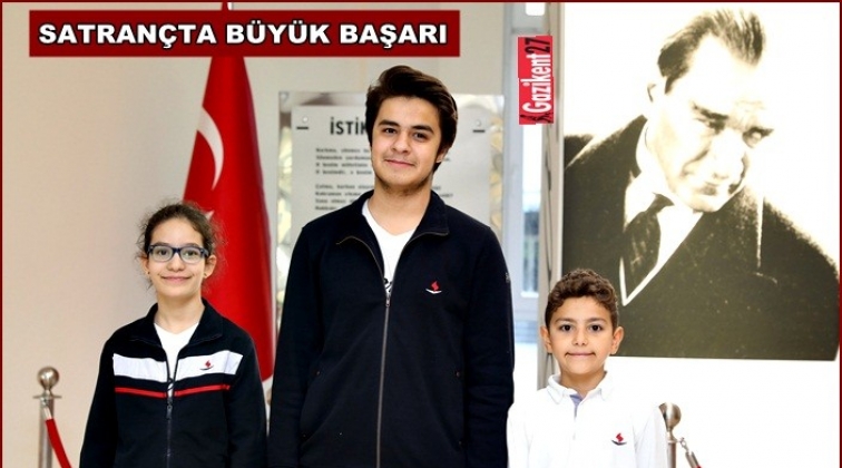 Sanko'lu öğrencilerin satranç başarısı