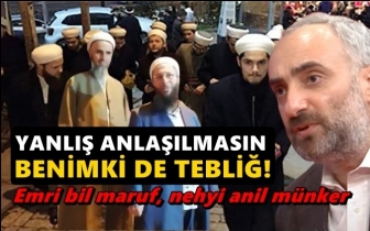 Saymaz'dan tebliğcilere: Benimki de tebliğ!