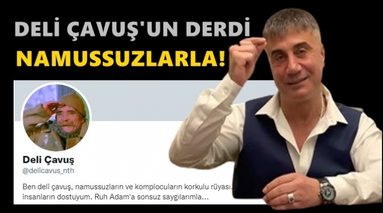 Sedat Peker: Deli Çavuş’un derdi namussuzlarla!