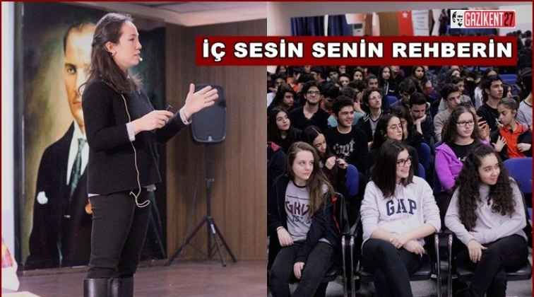 Şekercioğlu’ndan  “İç Sesin Senin Rehberin” söyleşisi