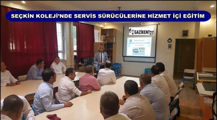 Servis çalışanlarına hizmet içi eğitim