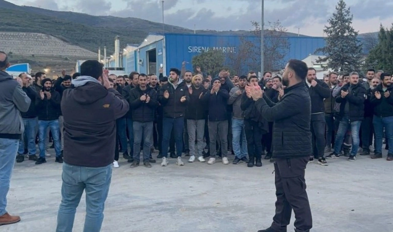 Sirena Marine'de grev önlendi: Son anda uzlaşma sağlandı