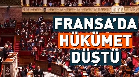 Son Dakika... Fransa'da hükümet düştü!