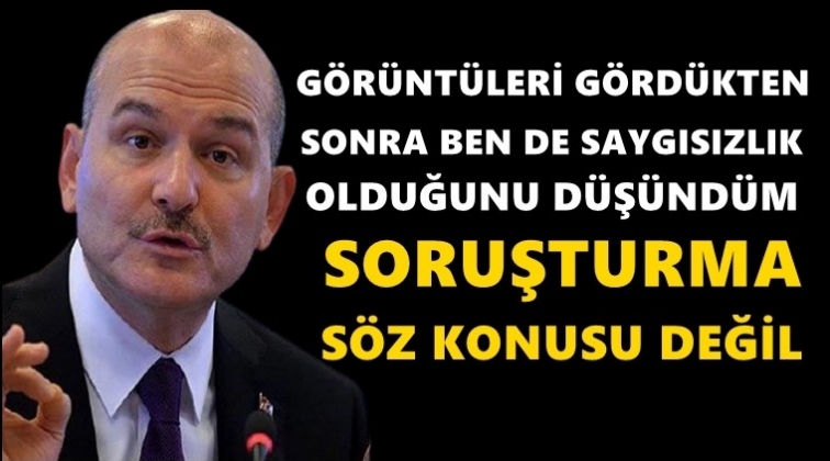 Soylu: İmamoğlu’na soruşturma söz konusu değil