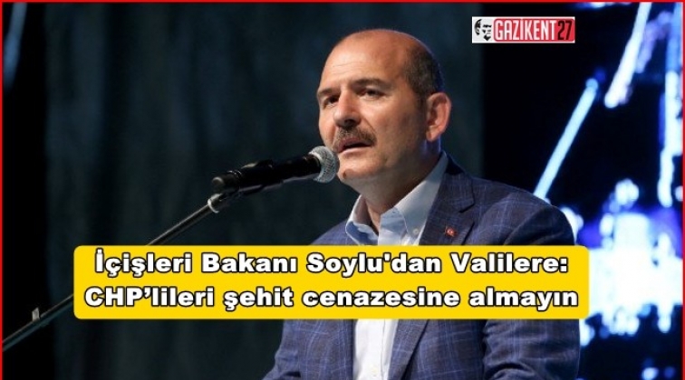 Soylu'dan Valilere skandal talimat!..