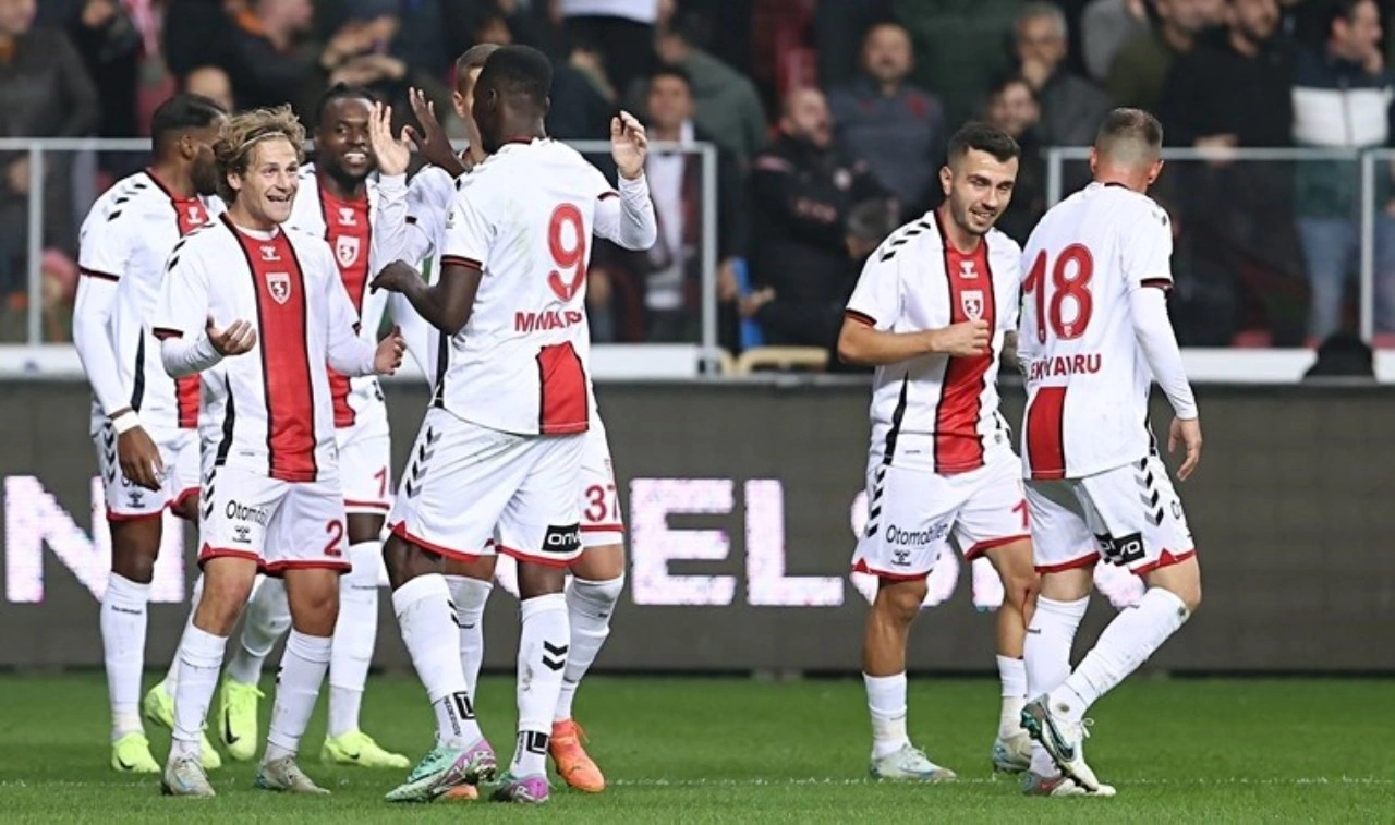 Süper Lig'de Samsunspor fırtınası: Son 7 maçta 6 galibiyet!