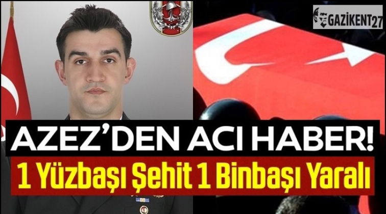 Suriye’de çatışma: Bir yüzbaşı şehit, bir binbaşı yaralı