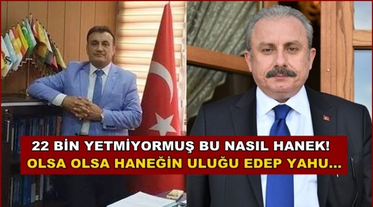 TBMM Başkanı Şentop'a Antep şivesi ile tepki!