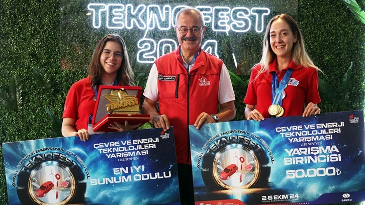 TEKNOFEST Akdeniz'de en çevreci projeler ödüllendirildi