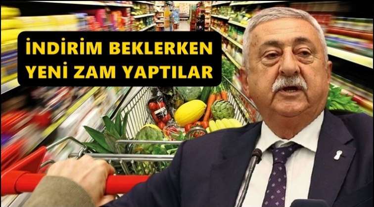 TESK Başkanı: İndirim beklerken yeni zam yaptılar!