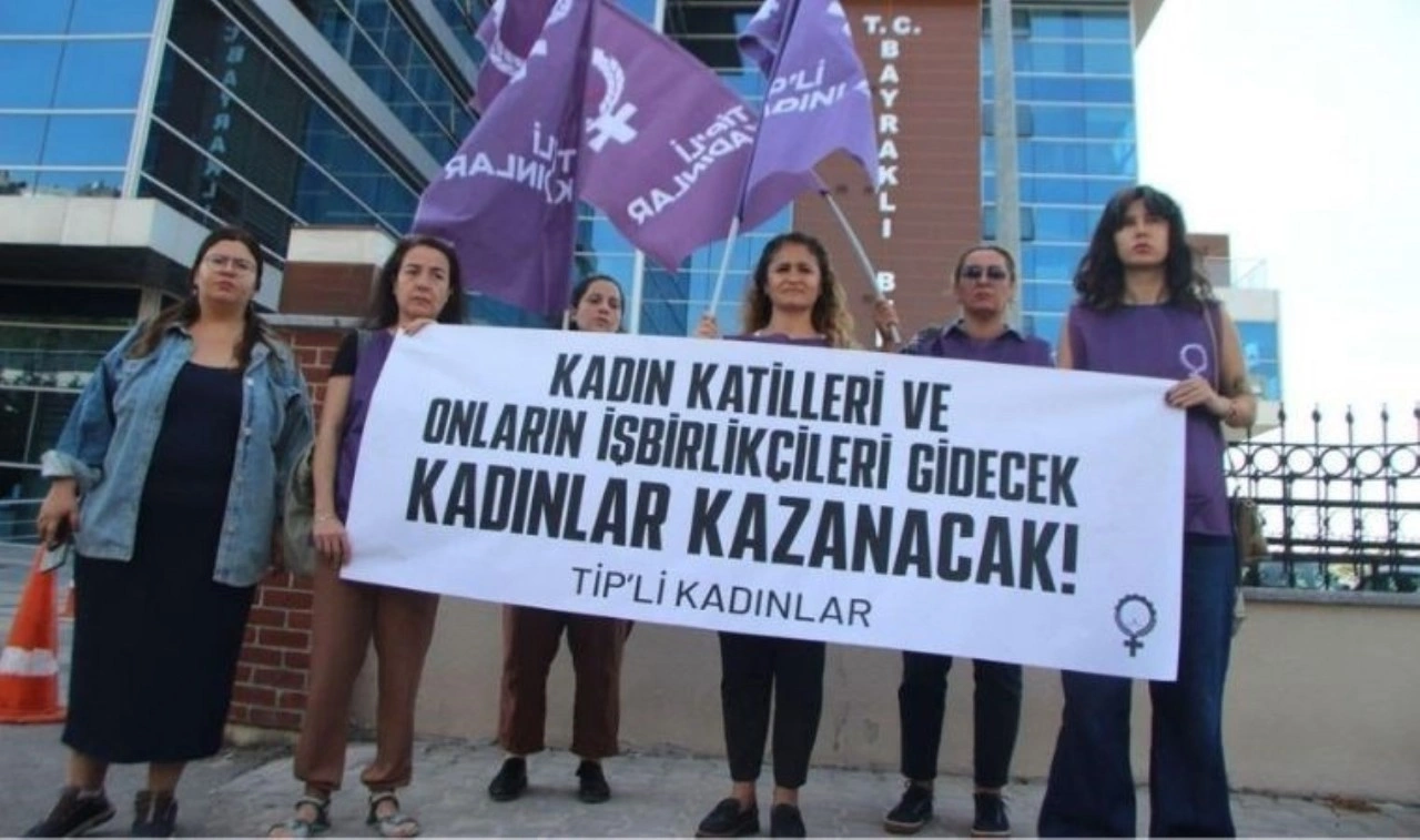 TİP’li Kadınlar’dan Aydemir protestosu