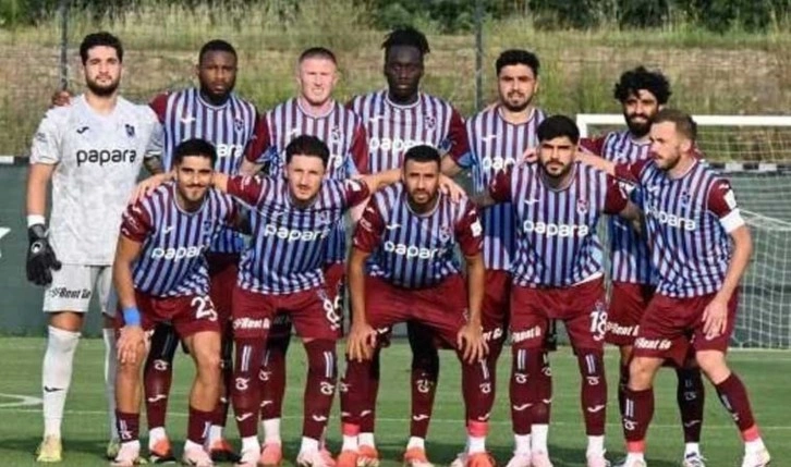 Trabzonspor, ikinci hazırlık maçında da galip!