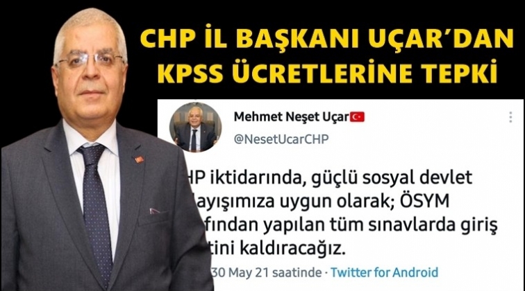 Uçar'dan KPSS oturum ücretlerine tepki...