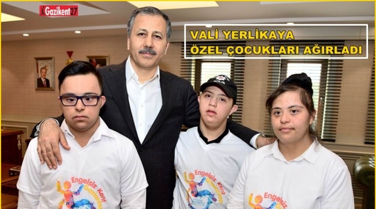 Vali Yerlikaya, 'Özel Çocuklarla'