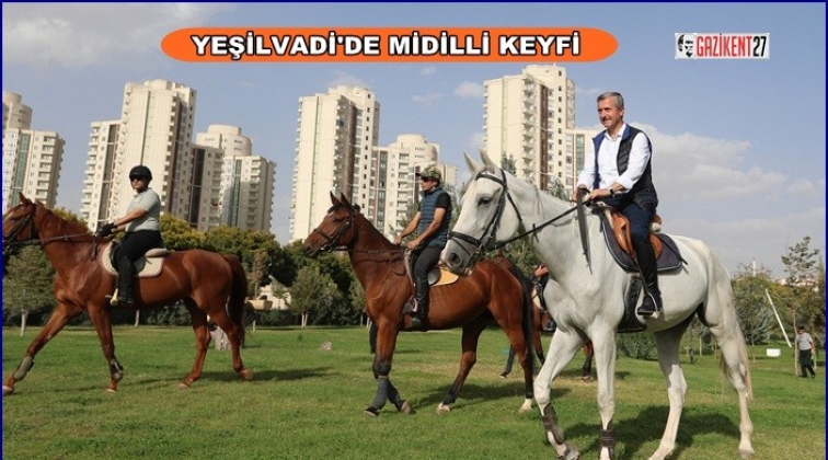 Yeşilvadi’de çocuklarla Midilli keyfi