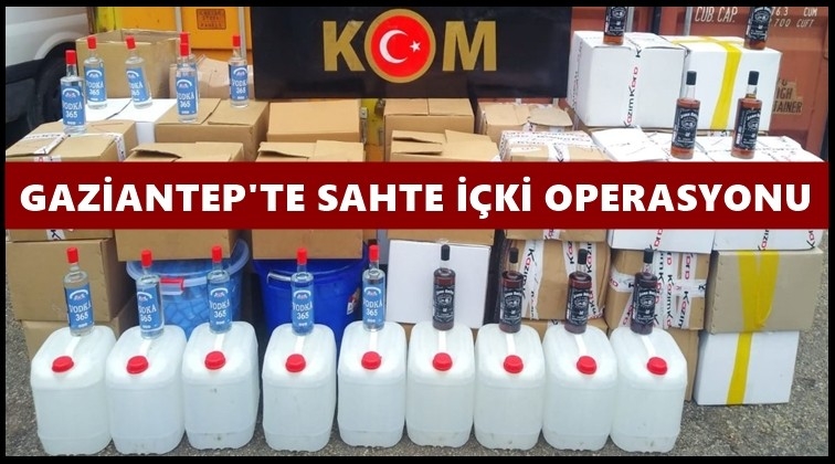 Yılbaşı öncesi sahte içki operasyonu