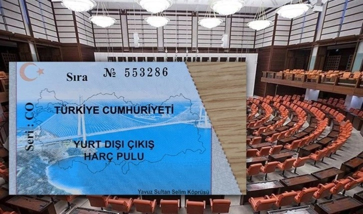 Yurtdışı çıkış harcı 500 lira oldu!