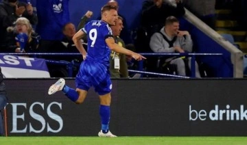 37 yaşındaki Jamie Vardy, Leicester City'ye puanı getirdi!