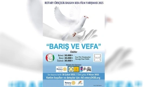 6. Rotary Örsçelik Balkan Kısa Film Yarışması’na geri sayım başladı