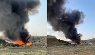 Ankara'da çöp toplama alanında yangın: Söndürme çalışmaları sürüyor