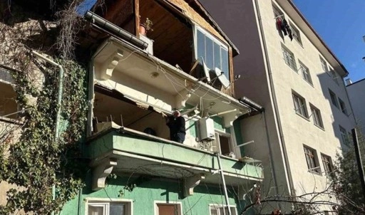 Ankara'da korkutan doğalgaz patlaması! Daireden sökülen parçalar çevreye dağıldı: 1 yaralı