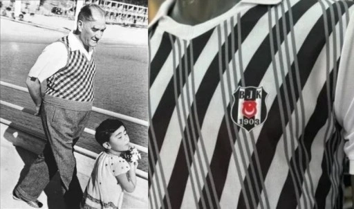 Beşiktaş'tan çok özel forma! Atatürk'ün anısını sınırlı sayıda üretildi...