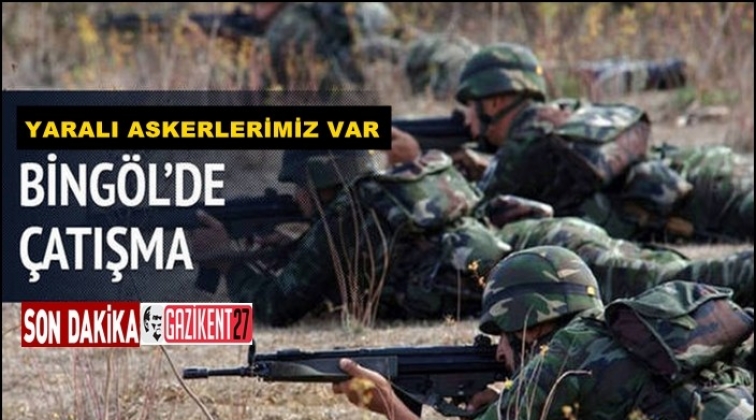 Bingöl’de PKK'lı teröristlerle çatışma çıktı