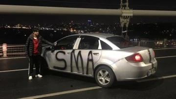 Boğaziçi Köprüsü'ndeki SMA eylemine tutuklama